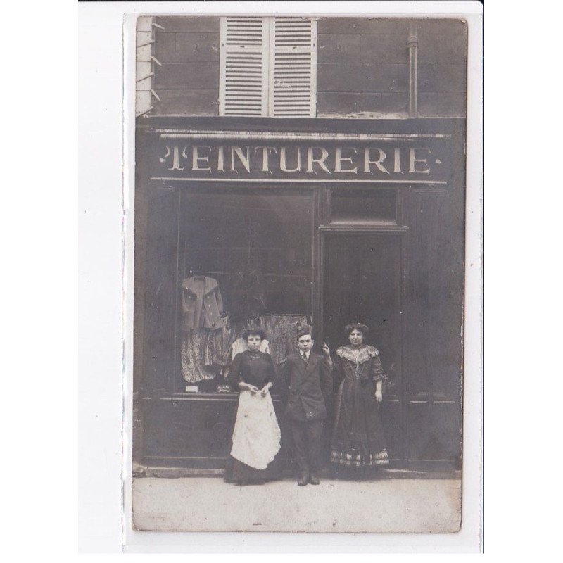 FRANCE: à localiser, carte photo, teinturerie - état