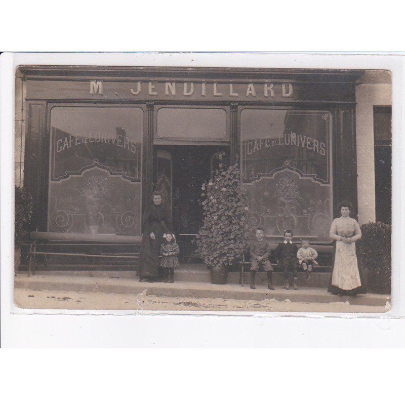FRANCE: à localiser, carte photo, M. Jendillard, café de l'univers - état
