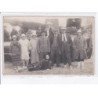 FRANCE: à localiser, carte photo, personnages sur la plage - très bon état