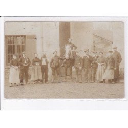FRANCE: à localiser, carte photo, intérieur de ferme - état