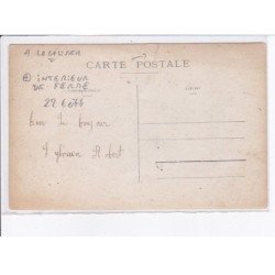 FRANCE: à localiser, carte photo, intérieur de ferme - état