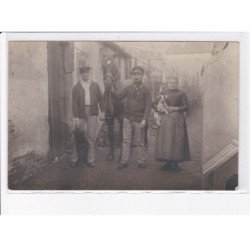 FRANCE: à localiser, carte photo, maison faivre, animaux - très bon état