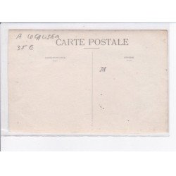 FRANCE: à localiser, carte photo, personnages, chien - très bon état