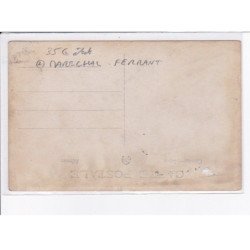 FRANCE: à localiser, carte photo, maréchal ferrant, chevaux - état