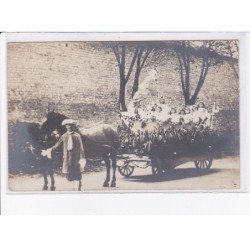 FRANCE: à localiser, carte photo, cavalcade - état