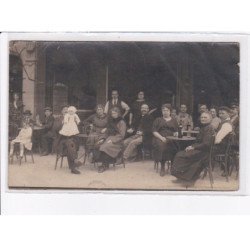 FRANCE: à localiser, carte photo, café, personnages - état