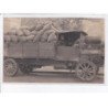 FRANCE: à localiser, carte photo, camion de livraison- très bon état