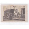 FRANCE: à localiser, carte photo, attelage - état
