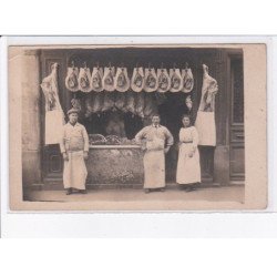 FRANCE: à localiser, carte photo, boucherie - état
