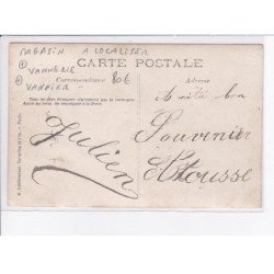 FRANCE: à localiser, carte photo, magasin, vannerie, vannier - très bon état