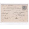 FRANCE: à localiser, carte photo, personnages, bébé, cerceau - très bon état