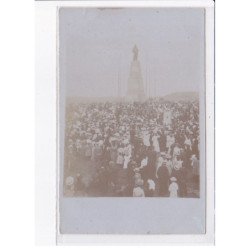 FRANCE: à localiser, carte photo, pelerinage, vierge, statue - très bon état