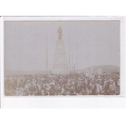 FRANCE: à localiser, carte photo, pelerinage, vierge, statue - très bon état