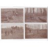 FRANCE: à localiser, carte photo, bois, garde champetre, arboriculture, 4CPA - très bon état