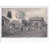 BERTINCOURT et RUYAULCOURT: la gare, ligne vélu-saint-quentin construite 1879 - très bon état