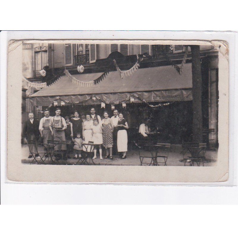 FRANCE: à localiser, carte photo, au tous va bien, rue de paris - état