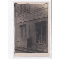FRANCE: à localiser, carte photo, mode, dentelles, aux ouvrages de dames - très bon état