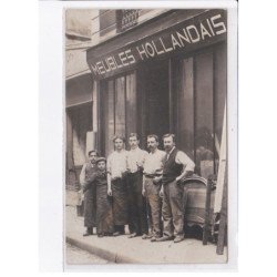 FRANCE: à localiser, carte photo, bois menuiserie, meubles hollandais - très bon état