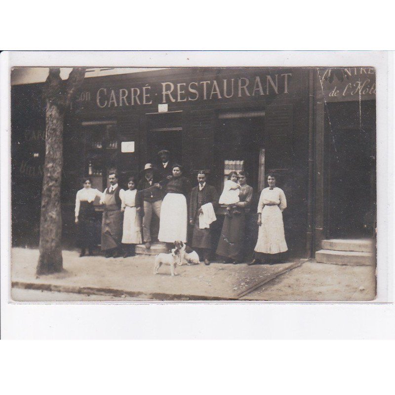 JOINVILLE-le-PONT: carte photo, carré restaurant - état