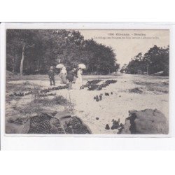 SOULAC: le séchage des pommes de pins servant à allumer le feu - très bon état