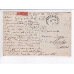 LE PONT DE BEAUVOISIN: carnaval, fête - très bon état