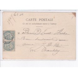 CHAPAREILLAN: la gare - état