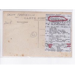 SAINT-MARCELLIN: café chirat - très bon état