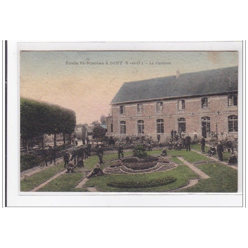 IGNY : le parterre - tres bon etat