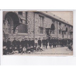 SAINT-MARRE-la-JAILLE: groupe d'écoliere de l'école saint-fernand - très bon état