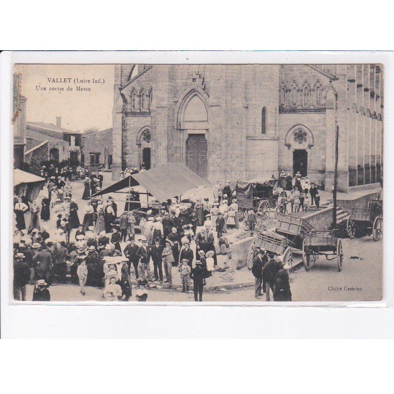 VALLET: une sortie de messe - très bon état