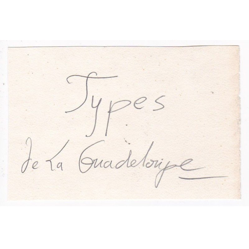 GUADELOUPE: types de la guadeloupe, 83 photos - très bon état
