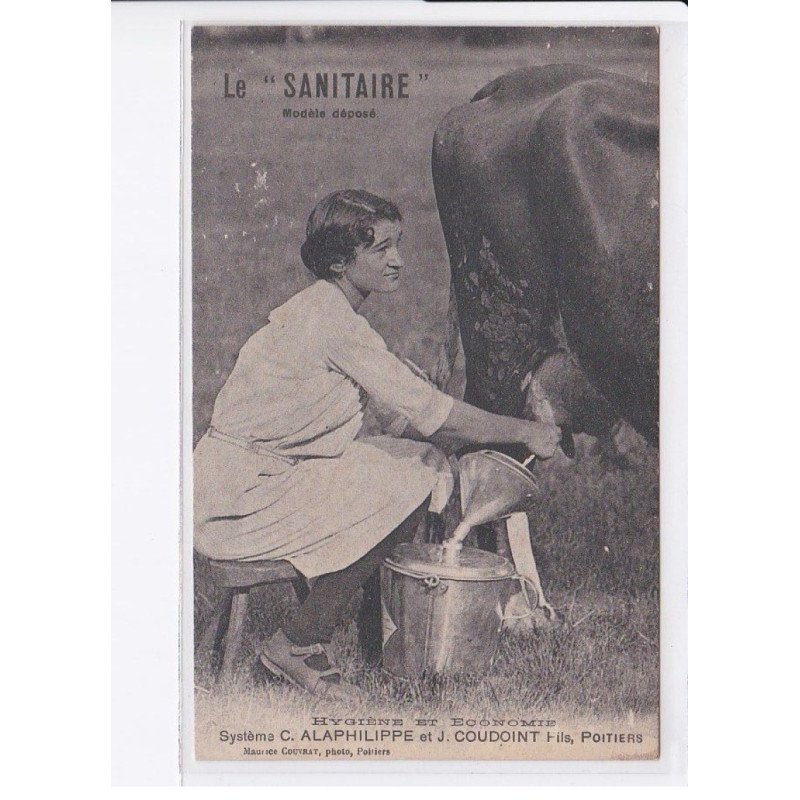 POITIERS: le "sanitaire", hygiène et économie système C. Alaphilippe et J. Coudoint fils - état