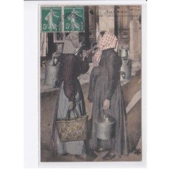 HAUTES-PYRENEES: les laitières et le secret (rare en couleur) - très bon état