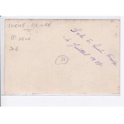 LUCHE-PRINGE: fête, char, chevaux - très bon état