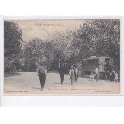 MONTLOUIS: départ du tracteur à vapeur - très bon état