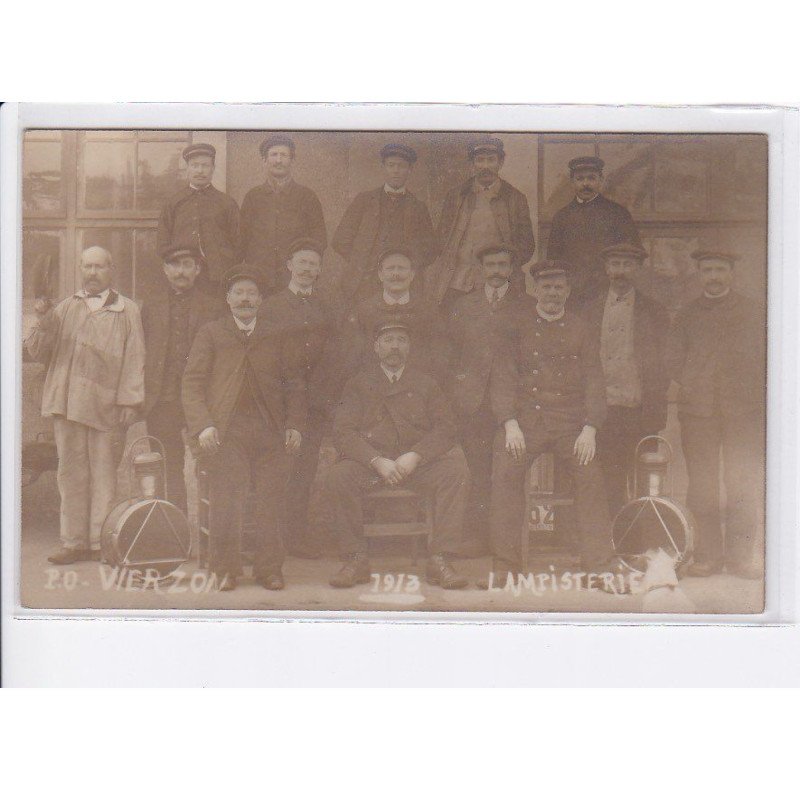 VIERZON: gare, chemin de fer, l'ampisterie - très bon état