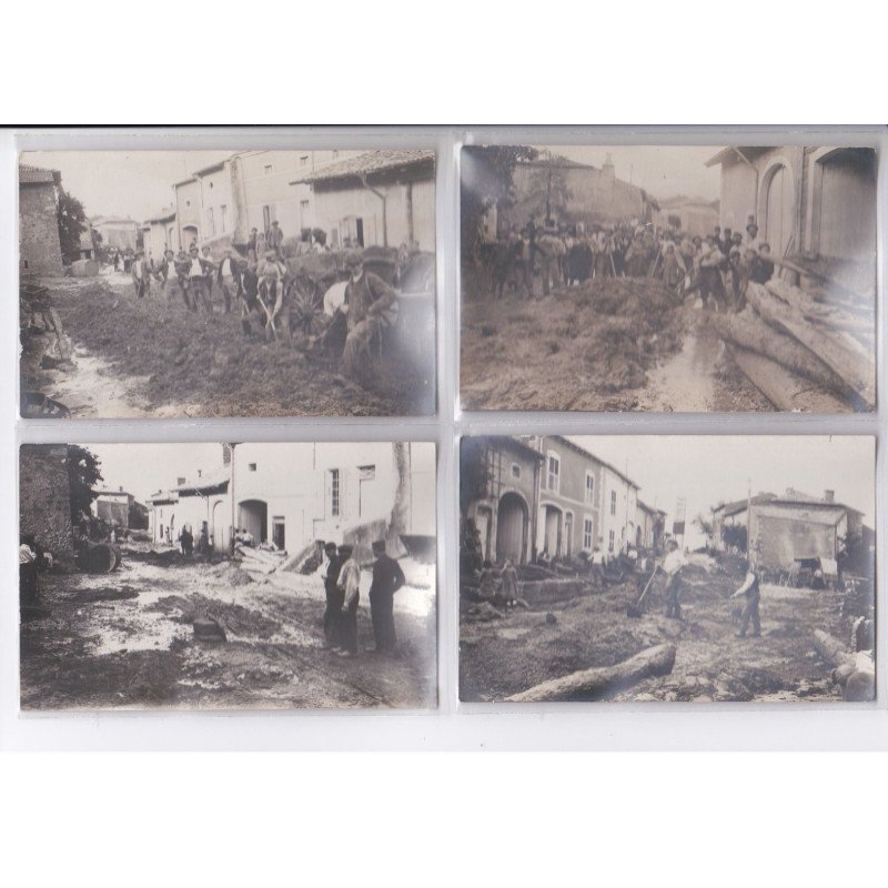 BULLIGNY: catastrophe 1913, 12 CPA - très bon état