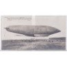 MOISSON : carte panoramique - le dirigeable "République" en 1908 (format 15x29 cm environ) - très bon état