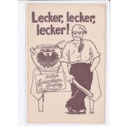 MILITAIRE: caricature illustrateurs, lecker, lecker, lecker! - très bon état