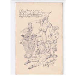 MILITAIRE: caricature illustrateurs Mohr - très bon état