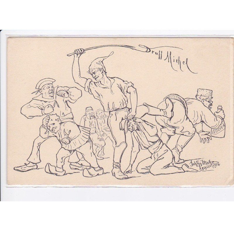 MILITAIRE: caricature illustrateurs Mohr - très bon état