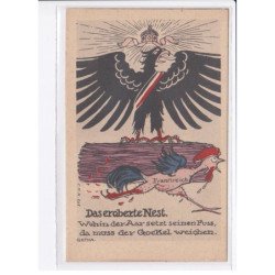 MILITAIRE: caricature illustrateurs das eraberte nest - très bon état