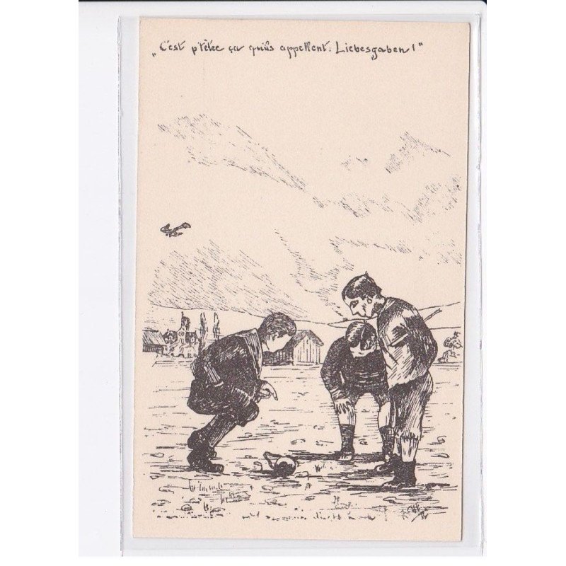 MILITAIRE: caricature illustrateurs c'est p'tête ca qu'ils appellent lichesgaben - très bon état