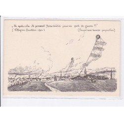 MILITAIRE: caricature illustrateurs si après cela ils prennent neuchâtel pour un port de guerre!! - très bon état
