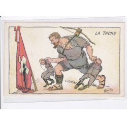 MILITAIRE: caricature illustrateurs la tache - très bon état