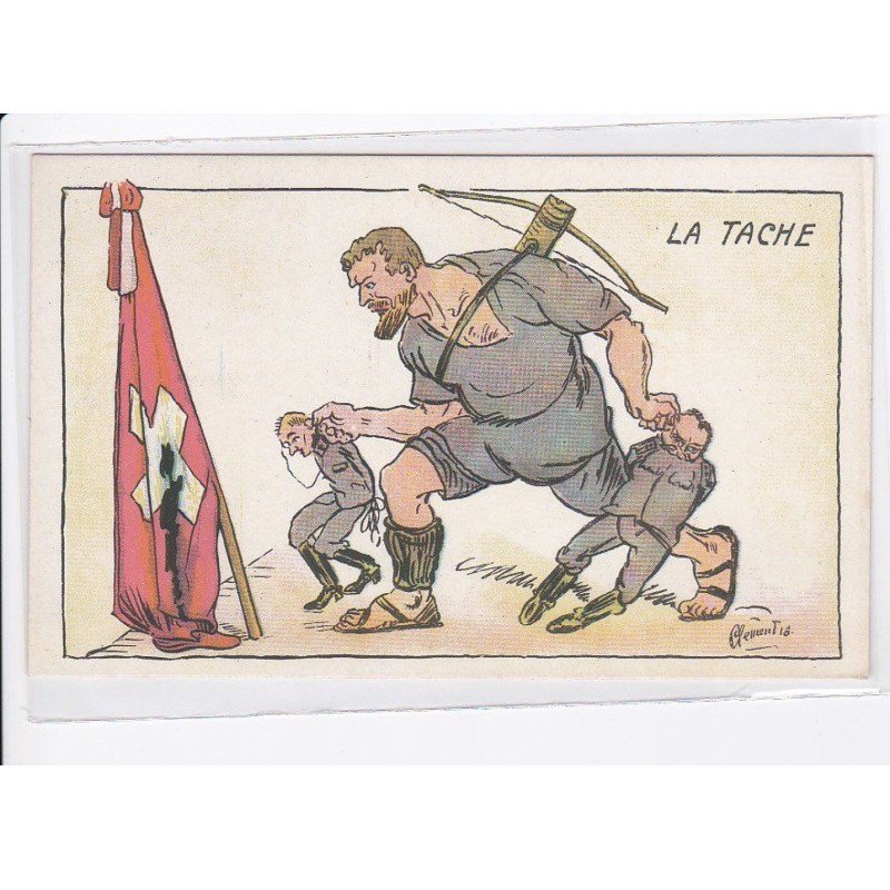 MILITAIRE: caricature illustrateurs la tache - très bon état