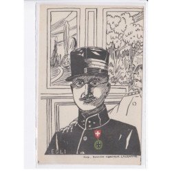 MILITAIRE: caricature illustrateurs egli - très bon état