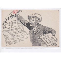 MILITAIRE: caricature illustrateurs l'affaire, journal, suisse - très bon état