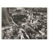 COMINES: le pont frontière, la lys, vue aérienne 10X15 - très bon état