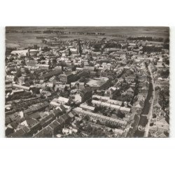 CAUDRY: rue de saint-quentin et rue de la paix vue aérienne 10X15 - très bon état